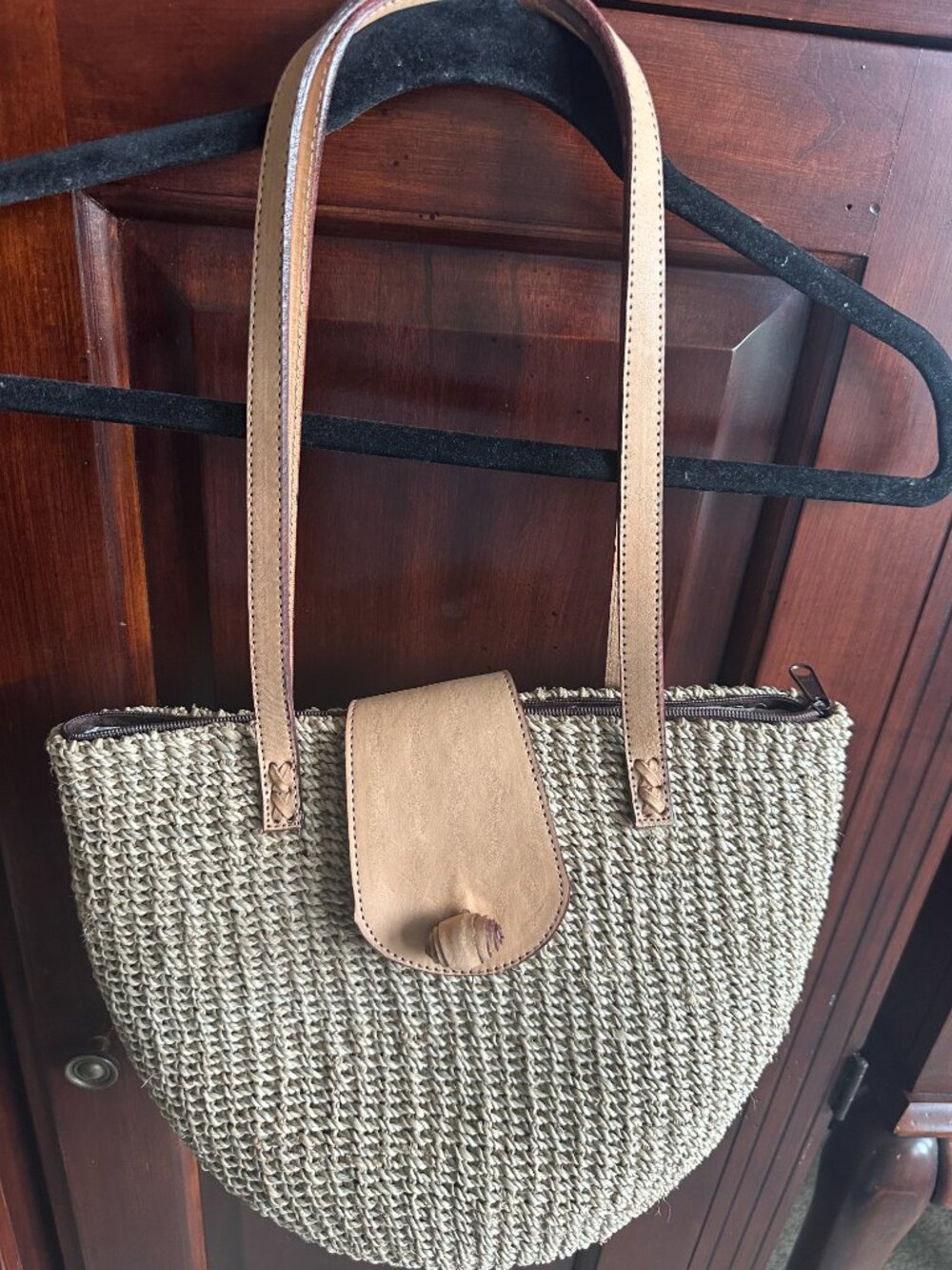 Straw Bag - Purchased in BALI